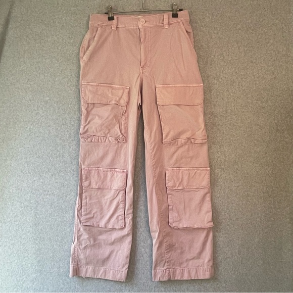 Abercrombie & Fitch Pants - Abercrombie & Fitch Pink Y2K Vintage Cargo Pants Jeans Size 4